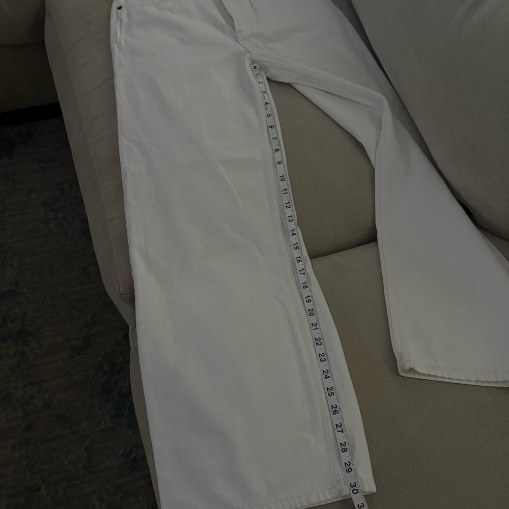 SONG OF STYLE Deanna Jean Retails
$215 White Chalk Wide-Leg Pants Size 27 - Picture 12 of 14